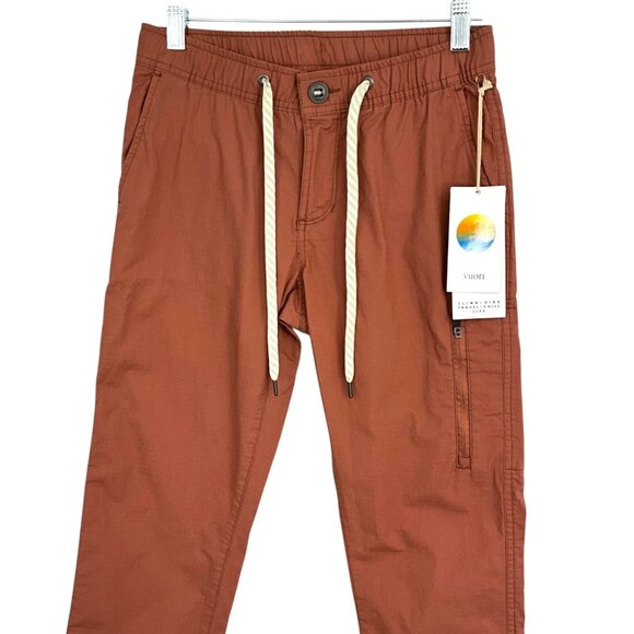 NWT Vuori Vintage Ripstop Pants Copper Orange Size XS Women's - Picture 2 of 7